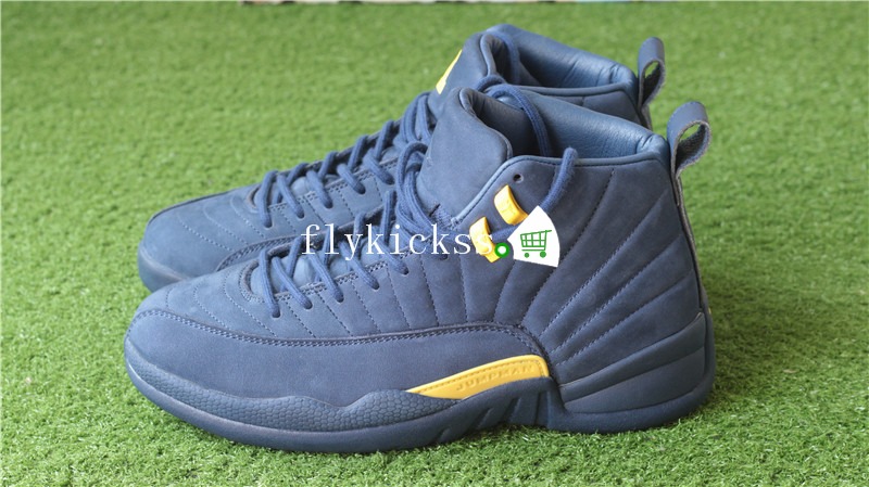 Authentic Air Jordan 12 Retro Michigan